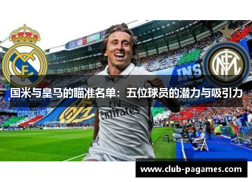国米与皇马的瞄准名单：五位球员的潜力与吸引力