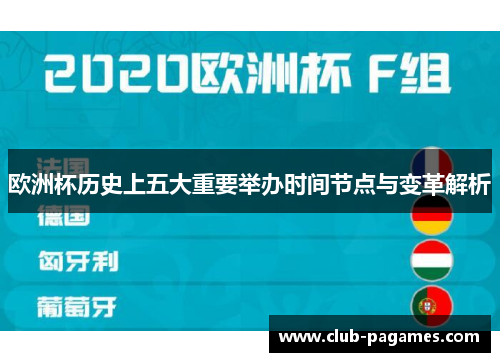 欧洲杯历史上五大重要举办时间节点与变革解析